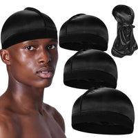 Solid Color silky Wave Caps