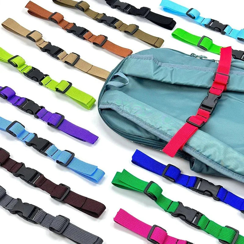 Durable Non-slip Backpack Chest Bag Strap Harness Adjustable Bags Straps Accessories