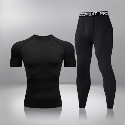 Elevate Your Workout with Men's Compression Thermal Long Johns - Perfect for Gym, Jogging, and Sports Training
