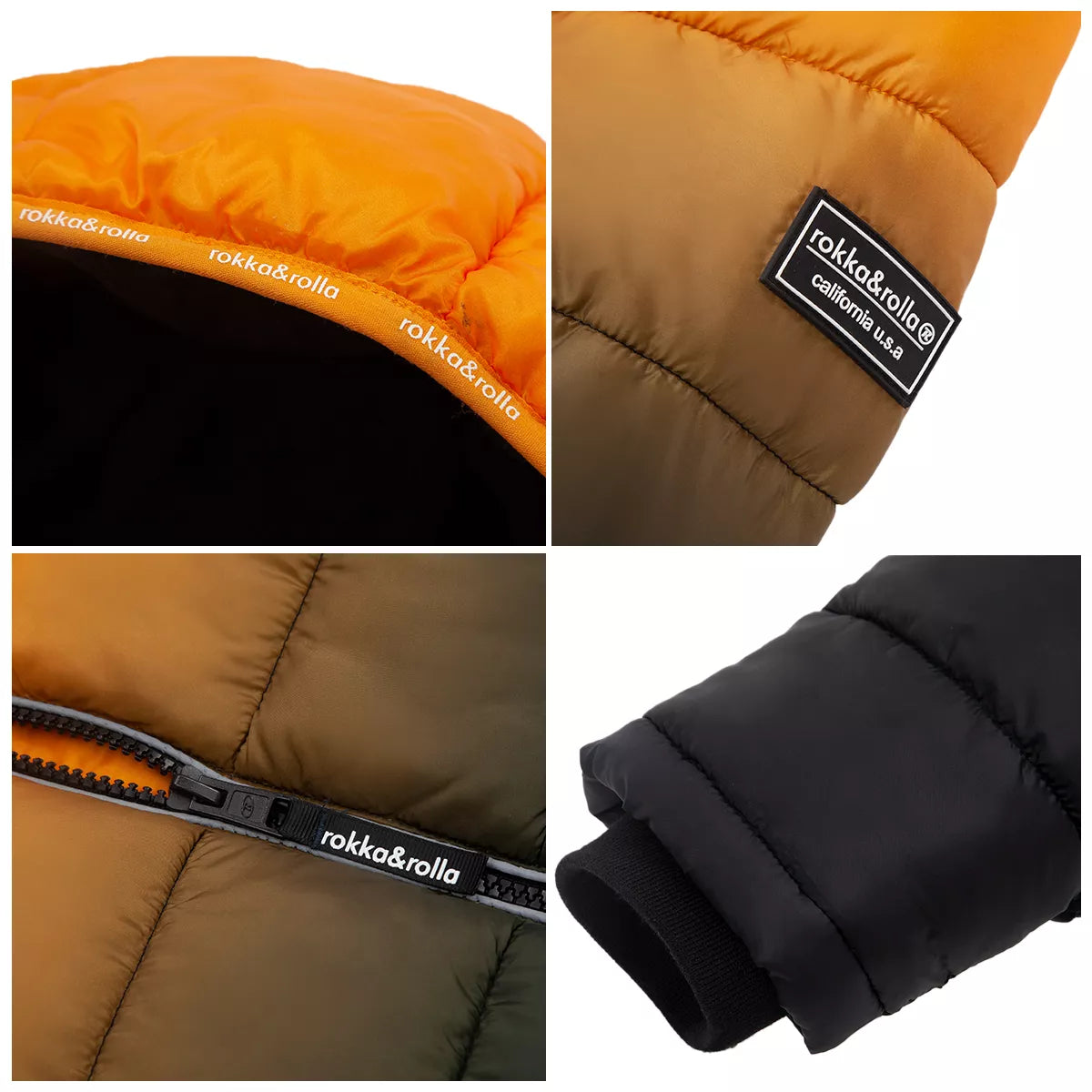 Rokka&Rolla Boys' Heavy Winter Puffer Coat Bubble Jacket