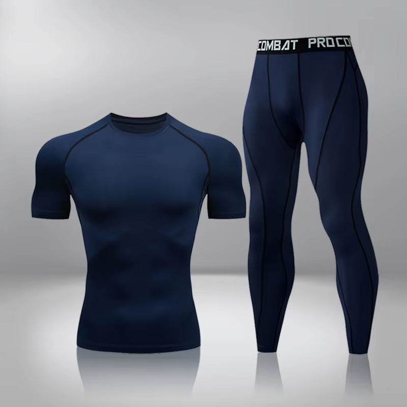 Elevate Your Workout with Men's Compression Thermal Long Johns - Perfect for Gym, Jogging, and Sports Training