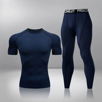 Elevate Your Workout with Men's Compression Thermal Long Johns - Perfect for Gym, Jogging, and Sports Training