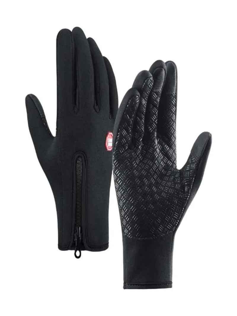 Winter Gloves, Waterproof Warm Gloves, Winter Ski Gloves for Men Women, Touchscreen Cold Weather Driving Gloves, Windproof Anti-Slip Sports Gloves, Thermal Gloves for Running Driving Cycling