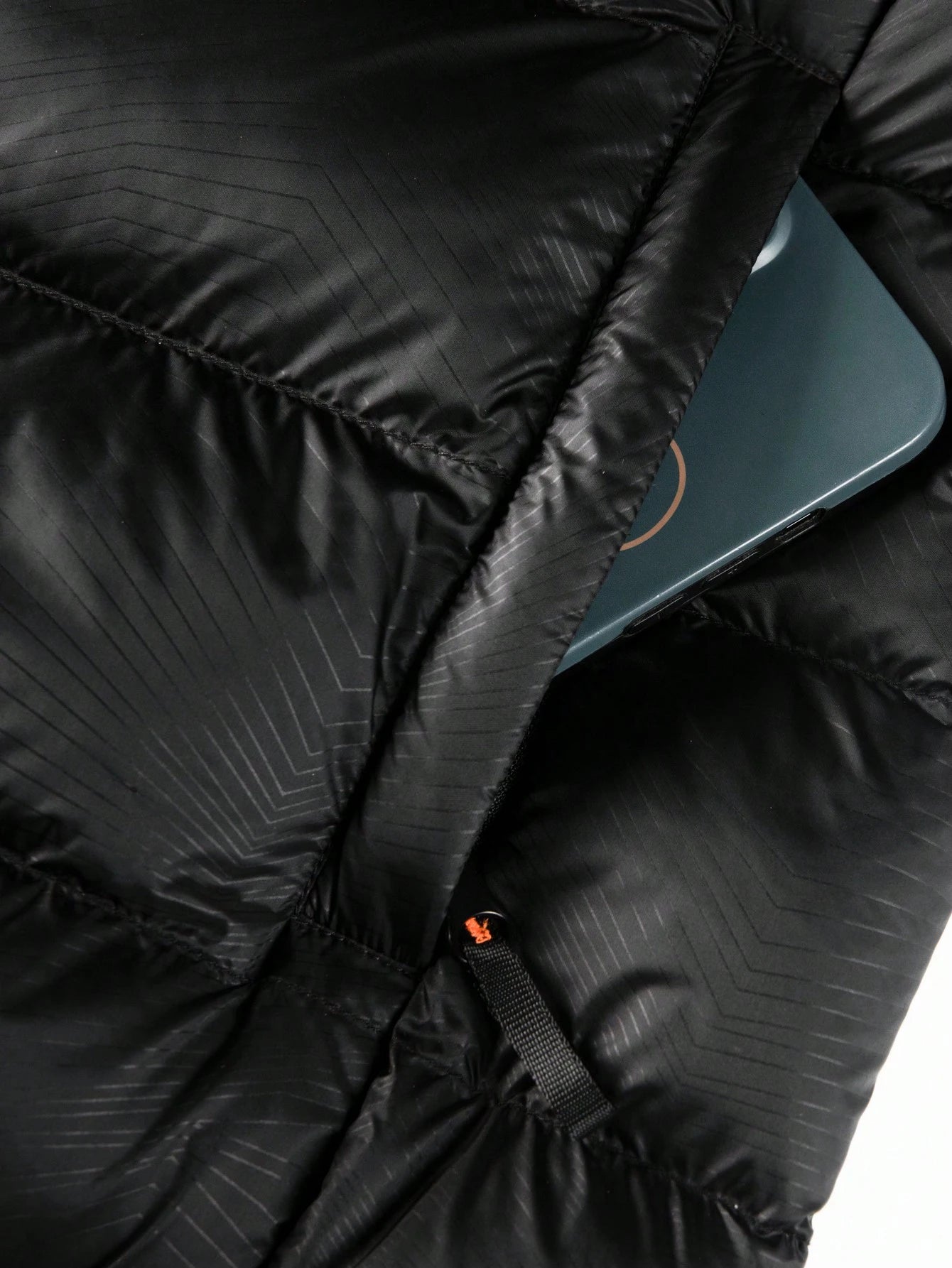 Manfinity Homme Loose Fit Men'S Hooded Zipper Padded Coat