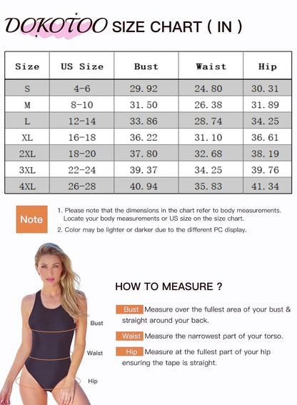 Women'S Removable Padded One Piece Swimwear Vacation Swimsuit Vintage Swim Suits Athletic Bathing Suit for Women