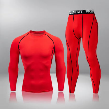 Elevate Your Workout with Men's Compression Thermal Long Johns - Perfect for Gym, Jogging, and Sports Training
