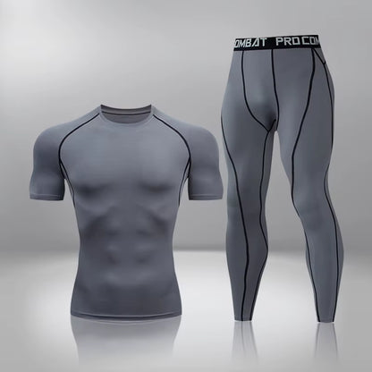 Elevate Your Workout with Men's Compression Thermal Long Johns - Perfect for Gym, Jogging, and Sports Training