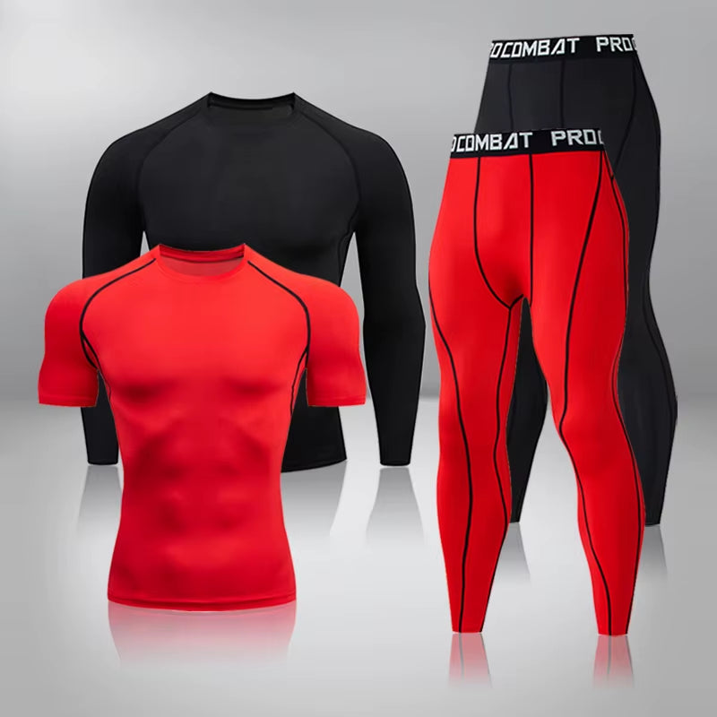 Elevate Your Workout with Men's Compression Thermal Long Johns - Perfect for Gym, Jogging, and Sports Training