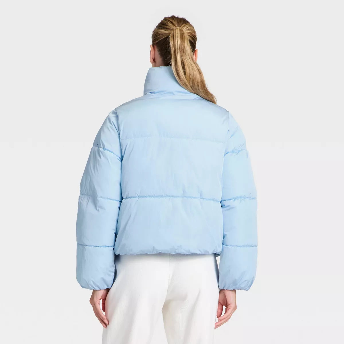 Women'S Puffer Jacket - All in Motion Light Blue