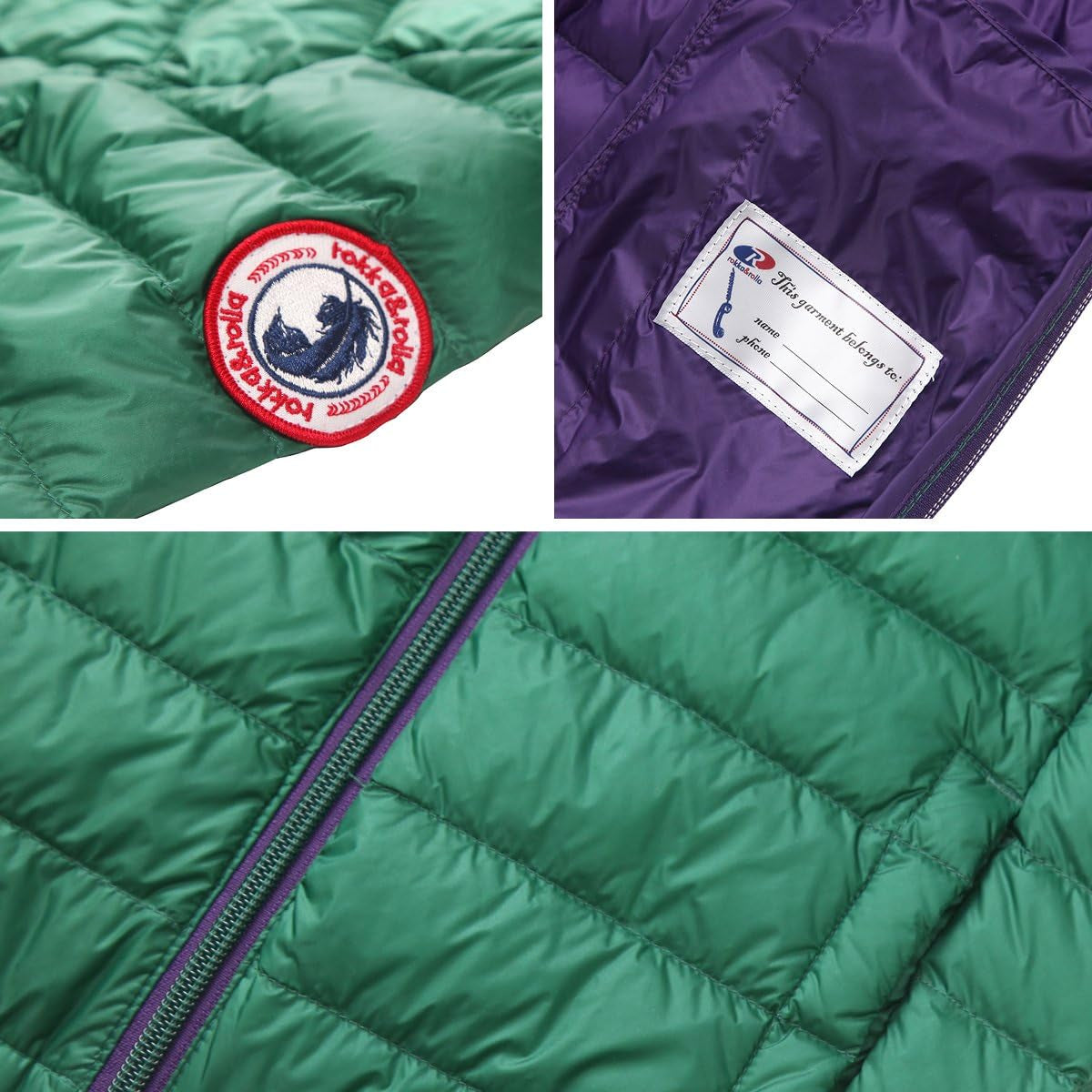 Boys' Ultra Lightweight Packable down Puffer Jacket Coat