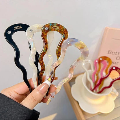U-French Twist Hair Stick Hair Clip