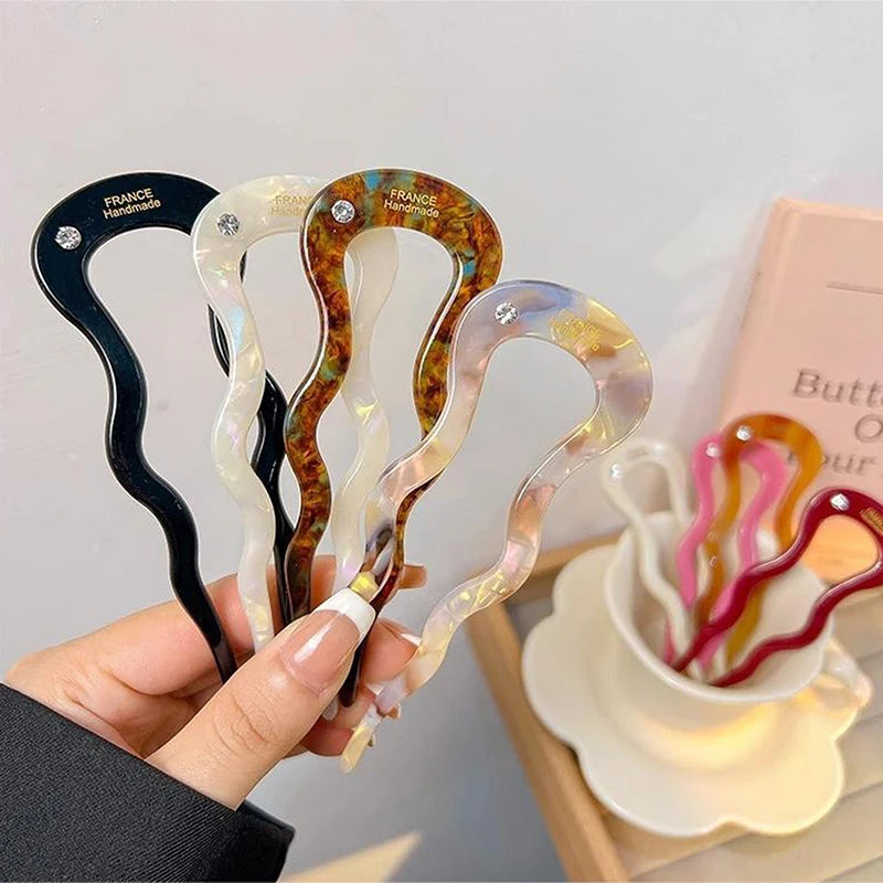 U-French Twist Hair Stick Hair Clip