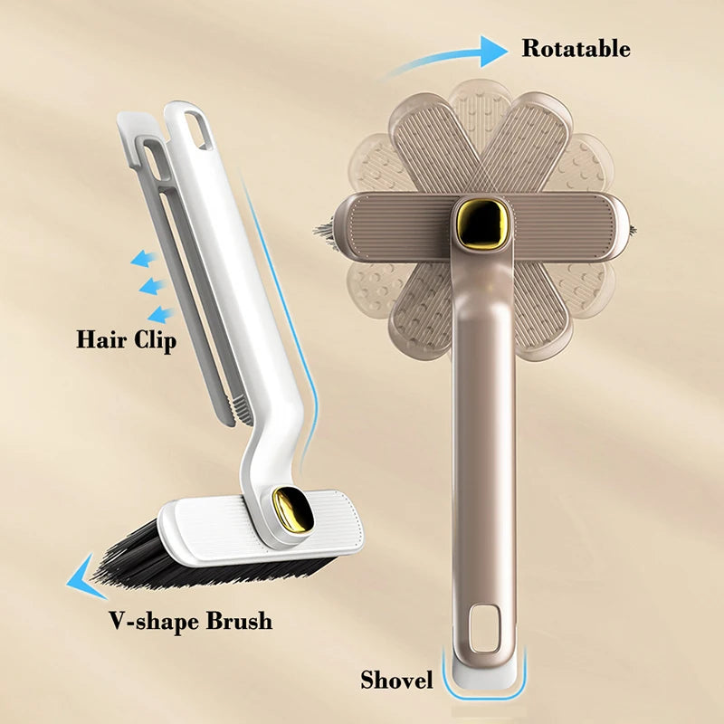 Rotatable V-shape Crevice Cleaning Brush