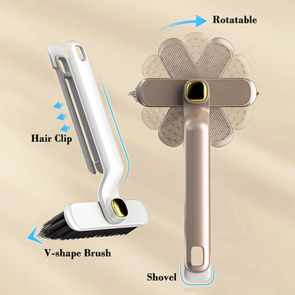 Rotatable V-shape Crevice Cleaning Brush
