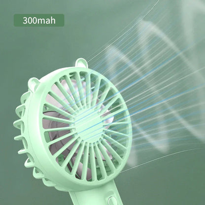 Portable Handheld Fan Small Cooling Fan rechargeable