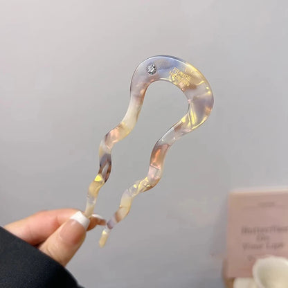 U-French Twist Hair Stick Hair Clip