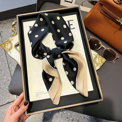 Scarf  Satin Bandana Print Scarves