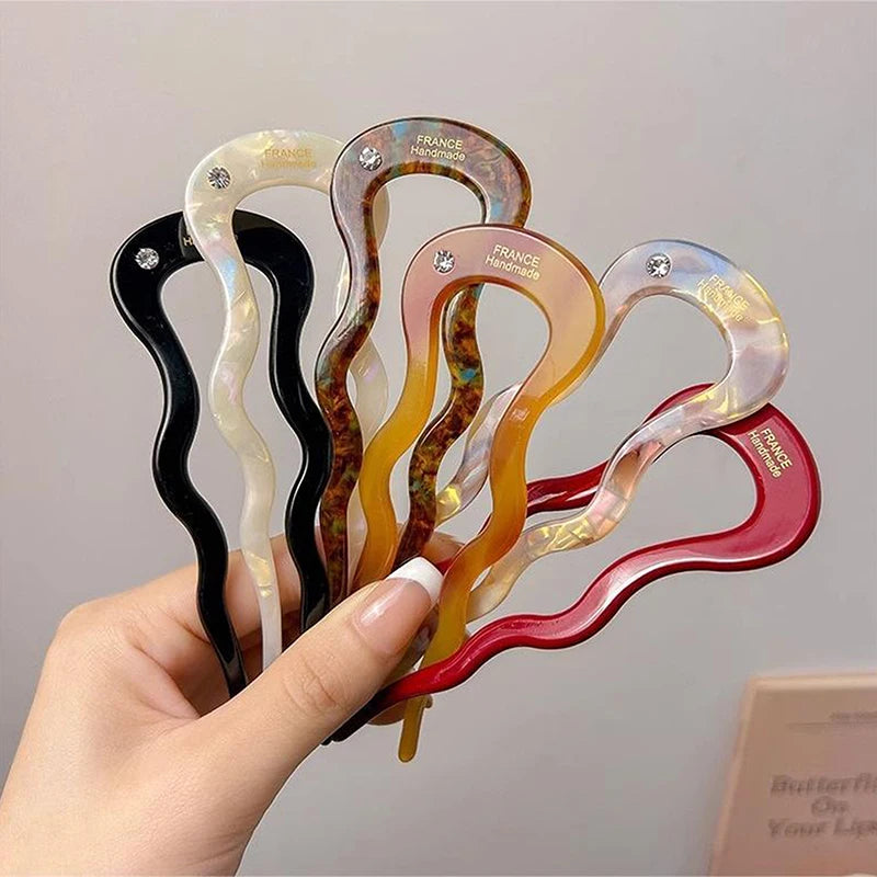 U-French Twist Hair Stick Hair Clip