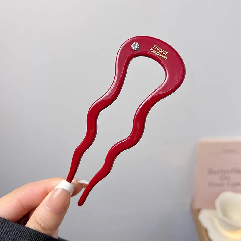 U-French Twist Hair Stick Hair Clip