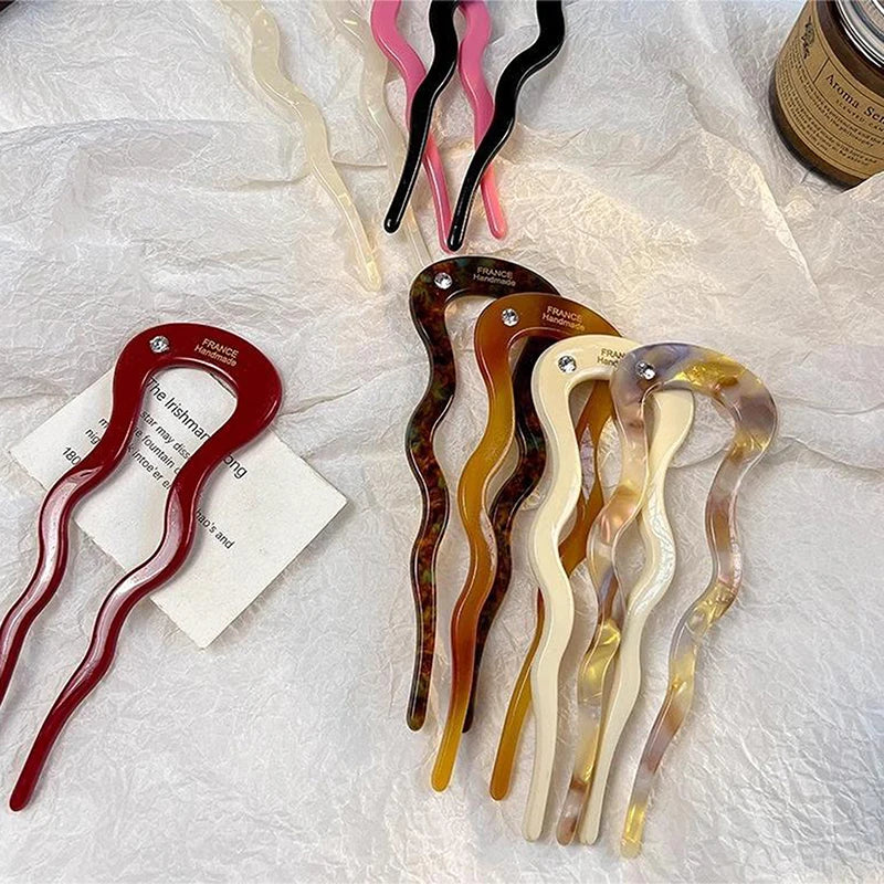 U-French Twist Hair Stick Hair Clip