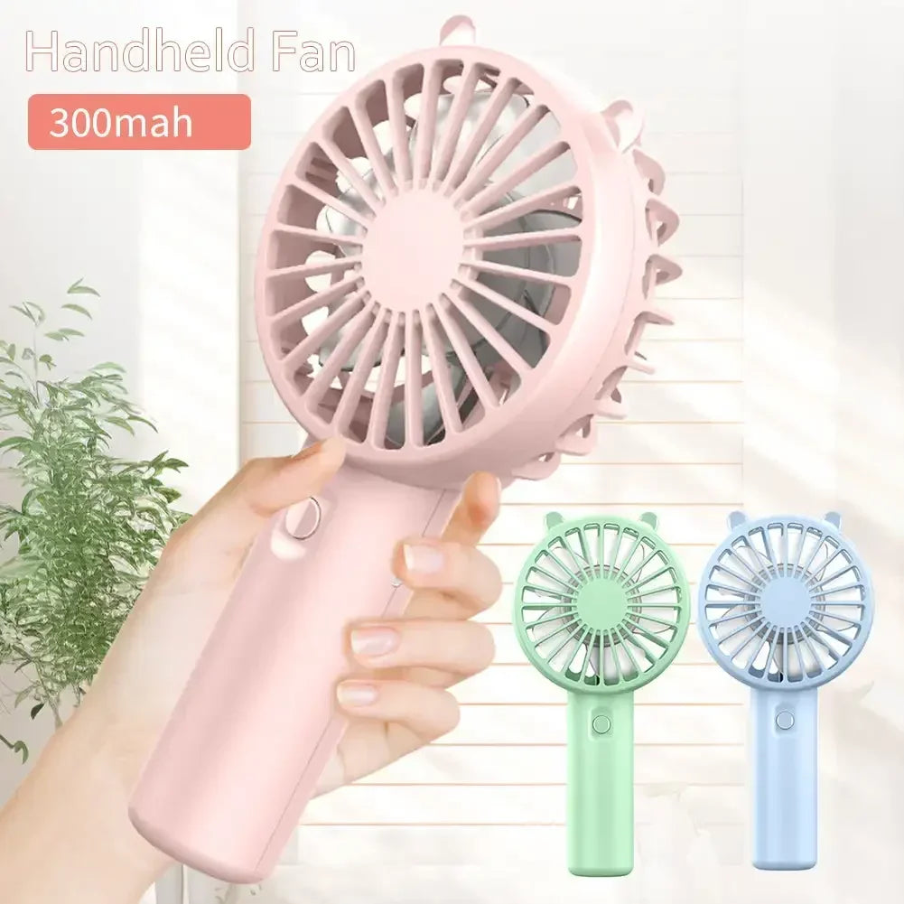 Portable Handheld Fan Small Cooling Fan rechargeable