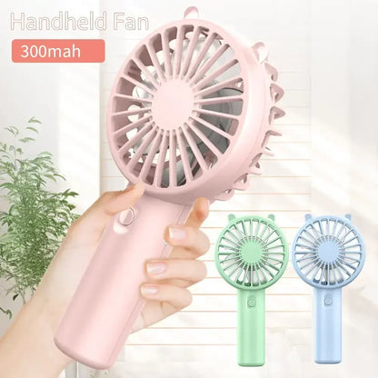 Portable Handheld Fan Small Cooling Fan rechargeable