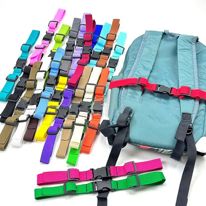 Durable Non-slip Backpack Chest Bag Strap Harness Adjustable Bags Straps Accessories