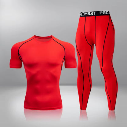 Elevate Your Workout with Men's Compression Thermal Long Johns - Perfect for Gym, Jogging, and Sports Training