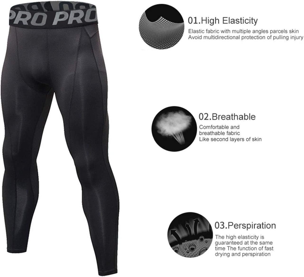 Elevate Your Workout with the Mens Winter Thermal Compression Set - Long Sleeve Top & Pants for Ultimate Comfort and Performance