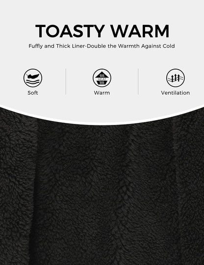 Boys' Winter Coat Waterproof Puffer Coat Warm Fleece Jacket